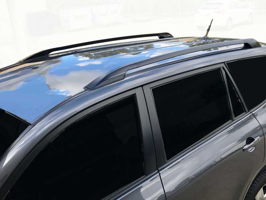 Black OEM style Roof Rails for Toyota RAV4 / Vanguard 2006 - 2012 (long base)