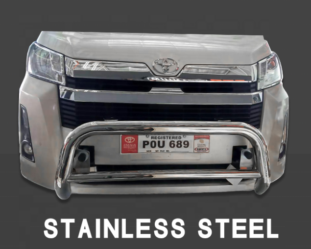 304 Steel  Nudge Bar Suitable For Toyota Hiace H300 2019 - Current