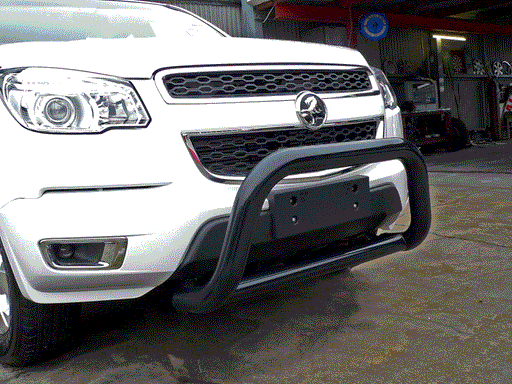 Black Nudge Bar Grille Guard Suits Holden Colorado / Isuzu D-Max DMAX  2012-2019