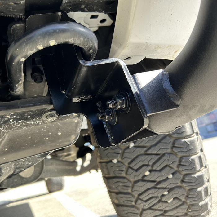 Black Steel Nudge Bar for Ford Ranger Next-Gen PX4 July 2022+ (Sensor Friendly)