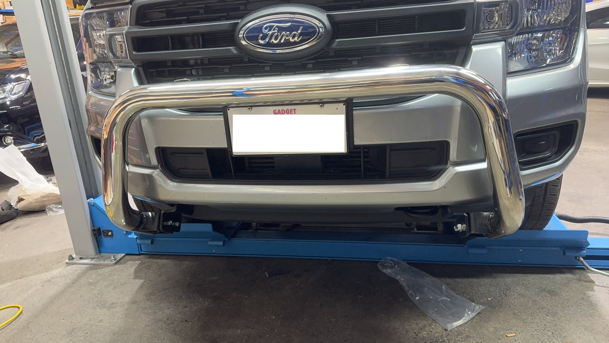 Stainless Steel Nudge Bar - Ford Ranger Next-Gen PX4 July 22+ (Sensor Friendly)