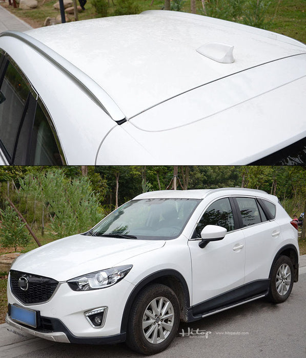 Mazda CX 5 CX-5 Screwed Aluminium Flush Mounted Roof Rail / Roof Rack 2011-2015