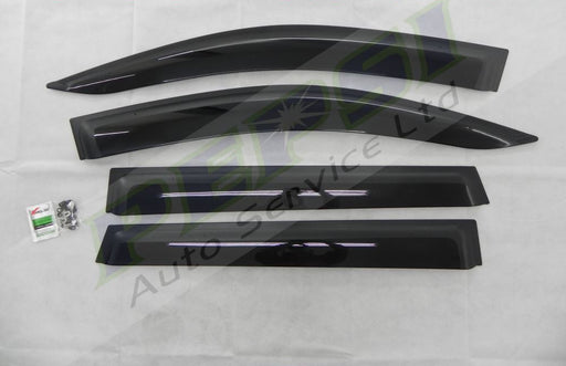 Door Visor / Weather Shield / Monsoon Guard for TOYOTA Fielder 2006  -  2012