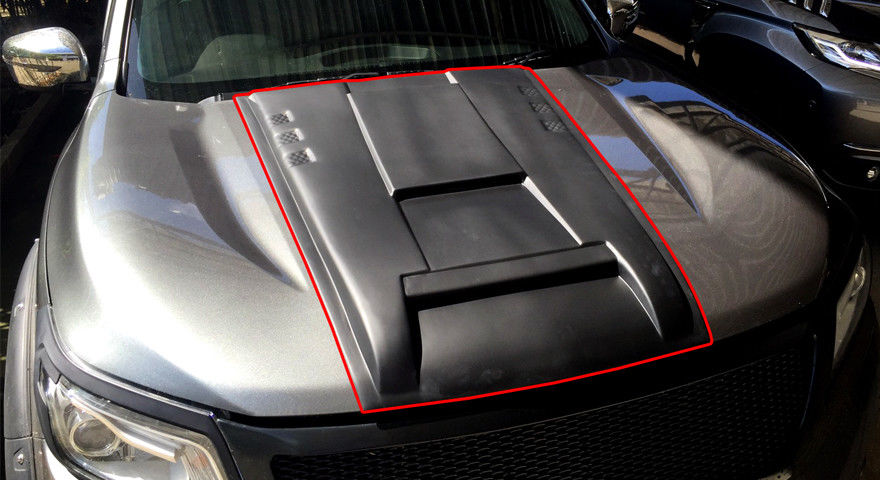 Matte Black Bonnet Scoop ABS for NISSAN NAVARA NP300 2014+