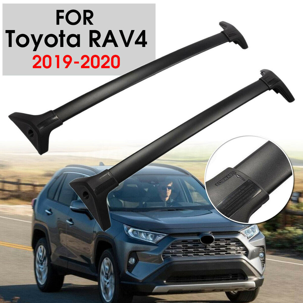 FOR TOYOTA RAV4  2019 + -- OEM Factory Style  ROOF RACK TOP CROSS BAR X 2