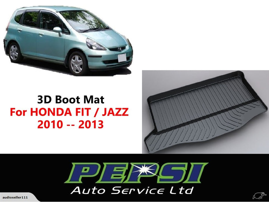 3D Boot Liner / Cargo Mat / Trunk liner Tray for HONDA FIT / JAZZ hybrid  10–13