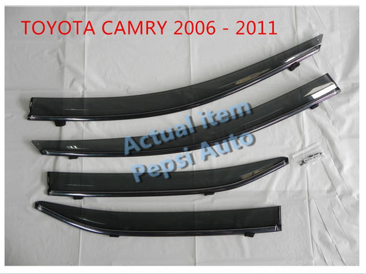 Door Visor / Weather Shield / Monsoon Guard For  TOYOTA CAMRY 2006 - 2011