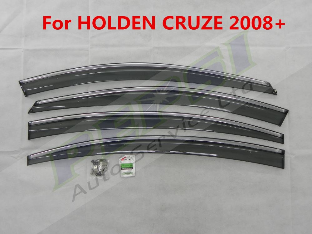 Door Visor / Weather Shield / Monsoon Guard For HOLDEN CRUZE 08-14 (Hatchback )