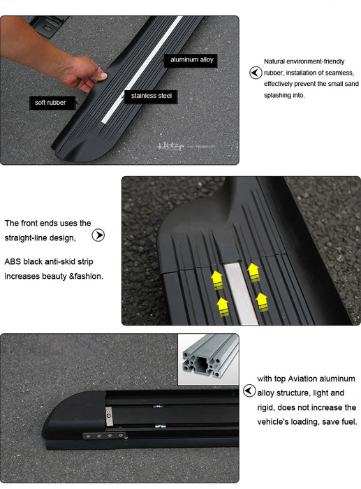 Running Board Side Step for  Toyota Highlander 2014 -- 2019