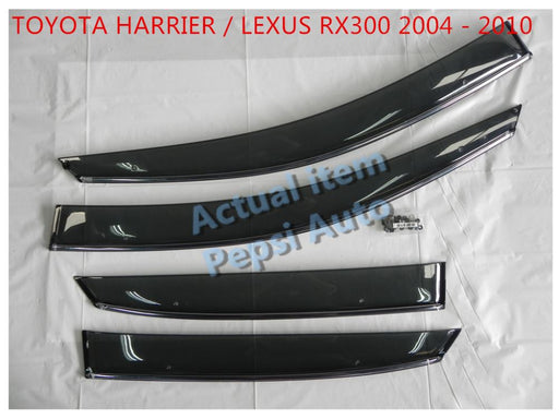 Door Visor / Weather Shield / Monsoon Guard For HARRIER / LEXUS RX (4 piece)