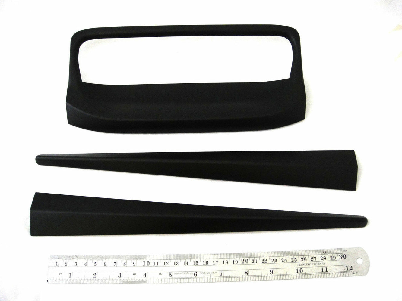 FOR FORD RANGER PX2 2015+ SET MATTE BLACK TAILGATE HANDLE COVER TRIM