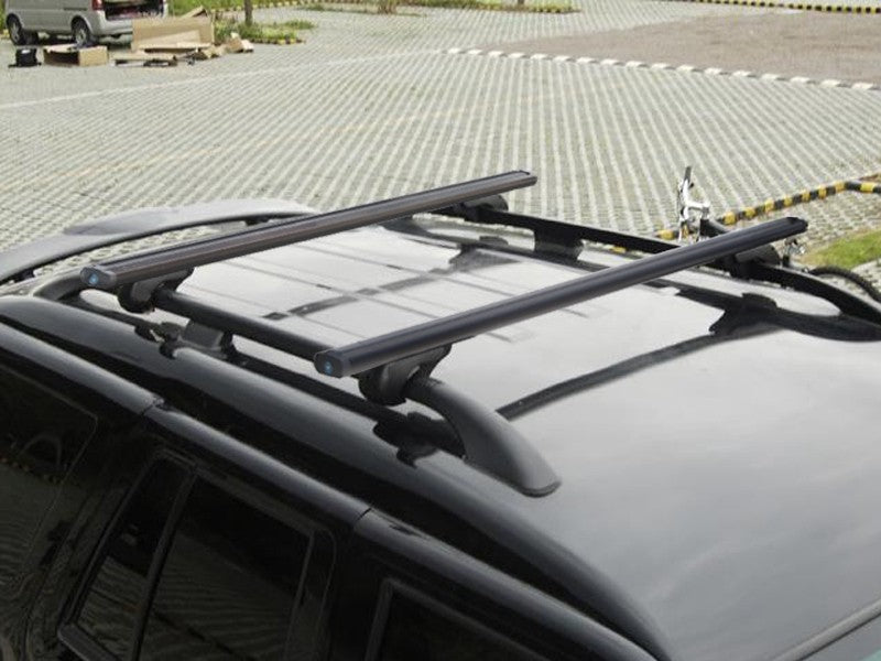 Universal Black 134cm Aluminum Roof Rack Cross Bar ( lockable ) -- 2 x  bars