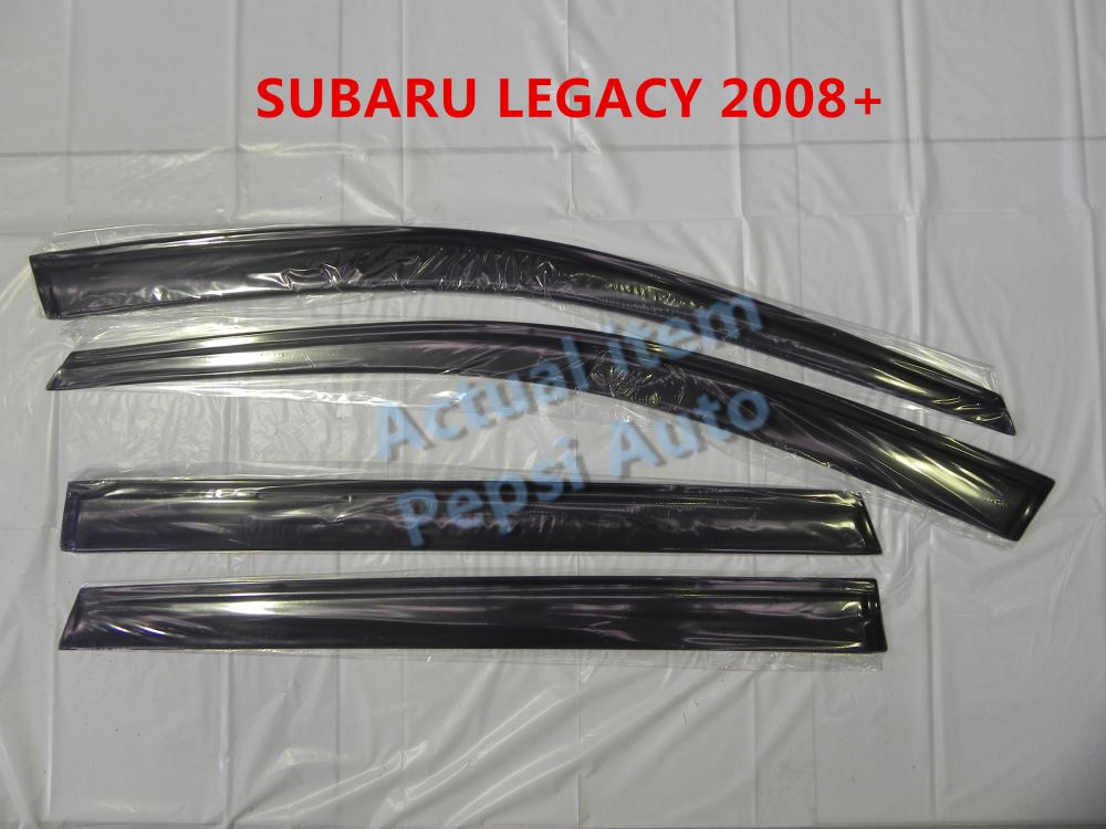 Door Visor / Weather Shield / Monsoon Guard For  SUBARU LEGACY 2008+ (4 PIECE)