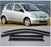 Door Visor / Weather Shield / Monsoon Guard for Toyota VITZ / Echo 1998-2005