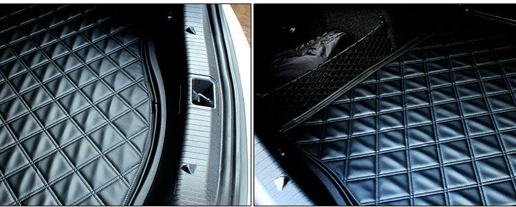 LEATHER  BOOT LINER CARGO MAT for NISSAN TIIDA HATCH BACK 2004–2012