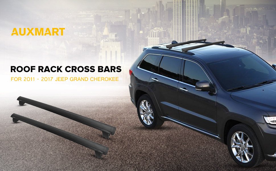 OEM Factory Style  ROOF RACK TOP CROSS BAR X 2 FOR Jeep Grand Cherokee 2011 +