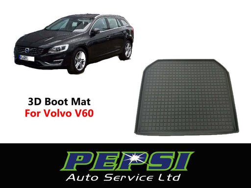 3D Boot Liner / Cargo Mat / Trunk liner Tray for  Volvo V60