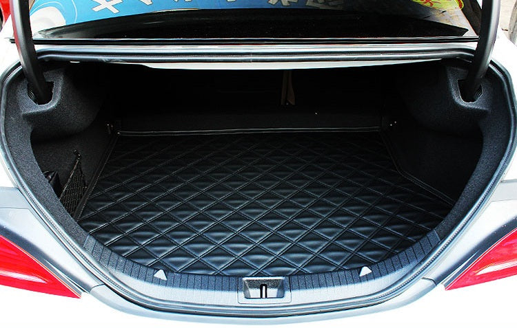 LEATHER  BOOT LINER CARGO MAT for NISSAN TIIDA HATCH BACK 2004–2012