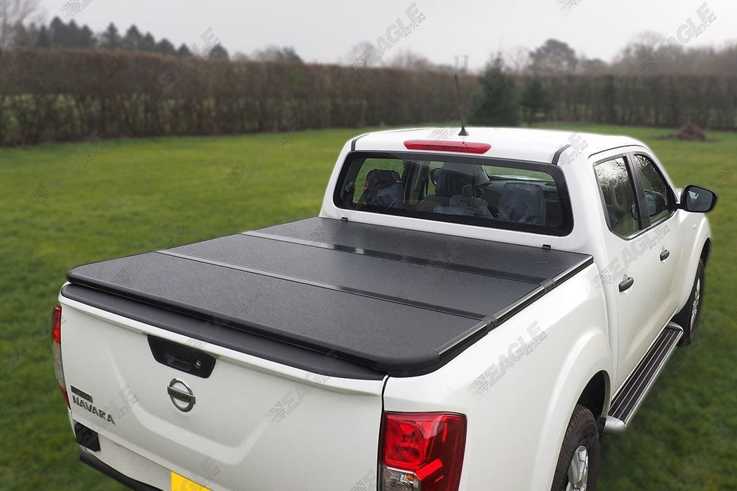 Hard Lid Tri-Fold Folding Tonneau Canopy Cover FOR NISSAN NAVARA NP300 2014+