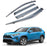 Door Visor / Weather Shield / Monsoon Guard for RAV4 2019+  (4 PIECE)